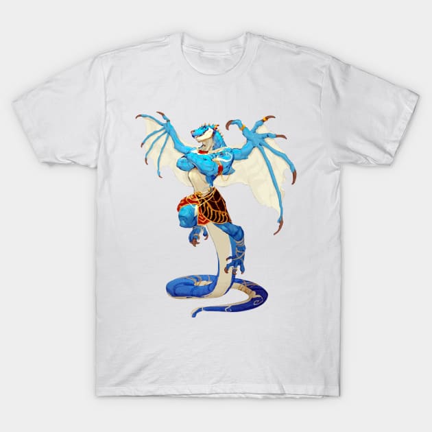 beautiful snake monster T-Shirt by GEULISPISAN